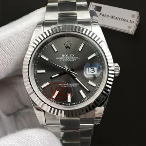 Rolex DateJust Black Dial m126334-0017 41MM 3235 Movement Replica Men's Watch