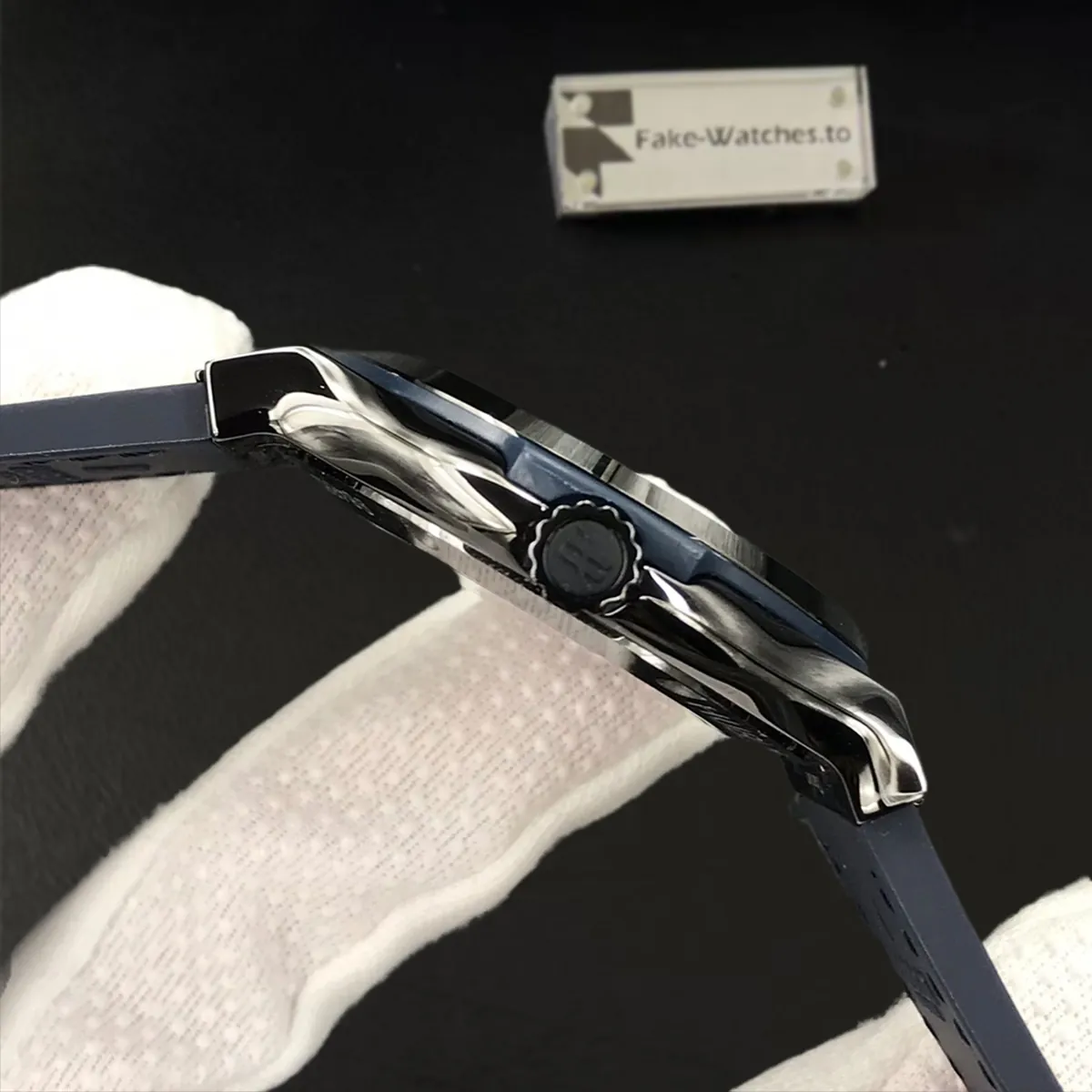 Hublot Replica Classic Fusion 45MM Blue Titanium Automatic 511.CM.7170.LR - Image 3
