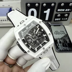 Replica Hublot Spirit of Big Bang 642-HX-0170-RX Black Ceramic Men's Swiss Watch