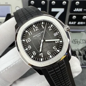 Replica Patek Philippe Aquanaut 5167A-001 Automatic Stainless Steel Men's Swiss Rubber Strap