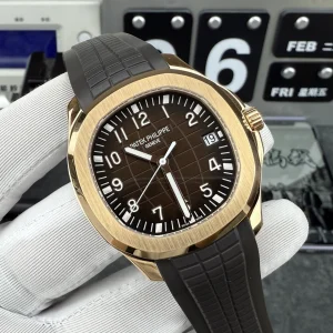 Replica Patek Philippe Aquanaut 5167R-001 Automatic Rose Gold Men's Luxury Sport Watch