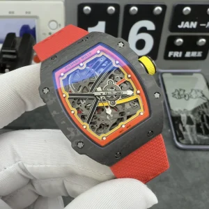 Replica Richard Mille RM 67-02 Alexander Zverev Ultra-Thin Automatic Carbon TPT Luxury Sports Watch