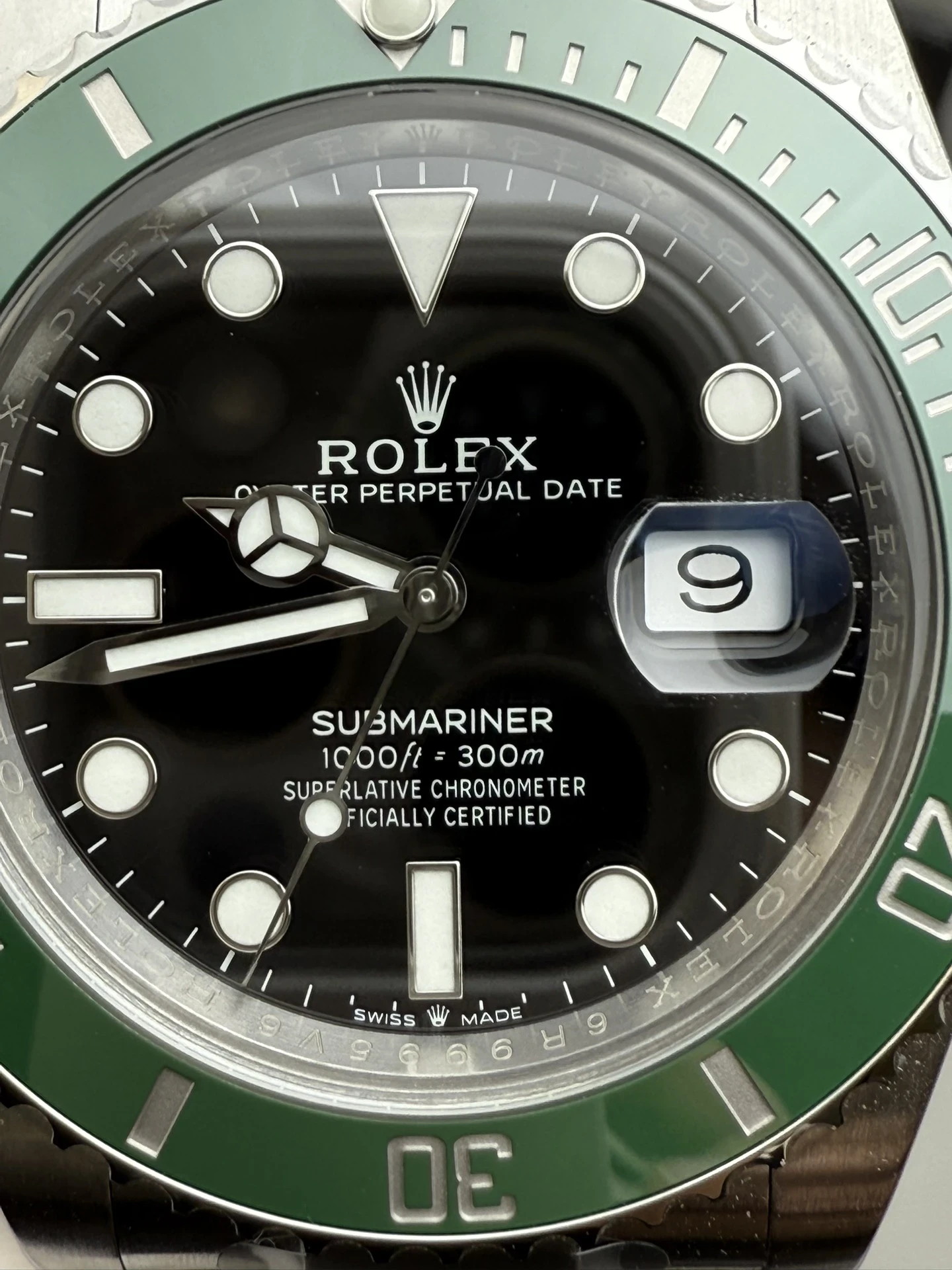 Replica 41mm Rolex Submariner 126610LV “Kermit” – Black Dial Green Bezel Automatic Watch - Image 3